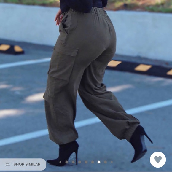 Oversized cargo pants - Picture 4 of 11